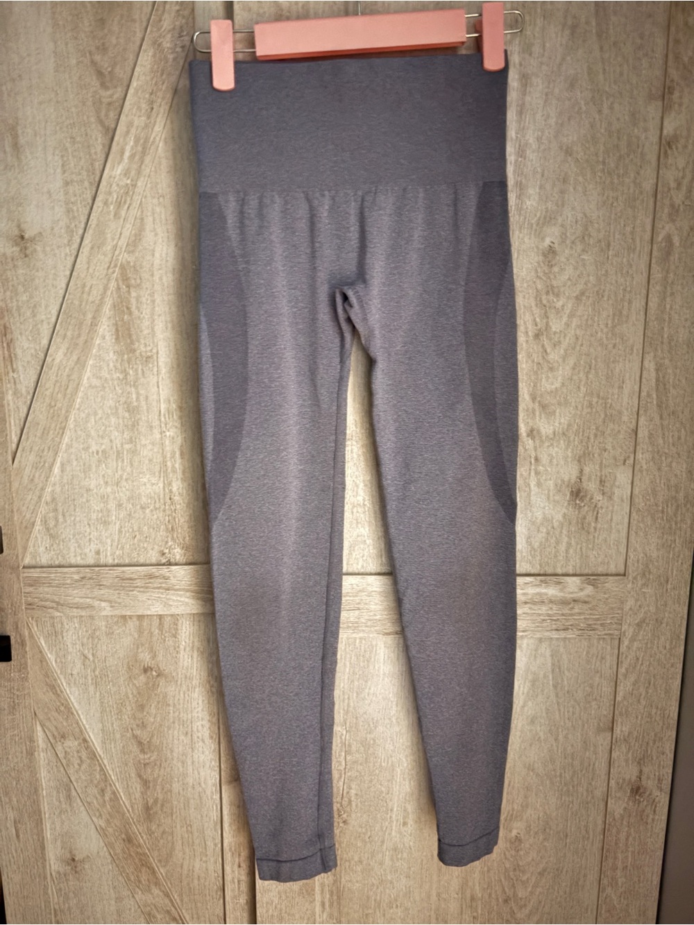 NVGTN Gray Seamless High Waist Workout Leggings | XS